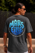 T-shirt Marseille « Summer » Grey Aqua