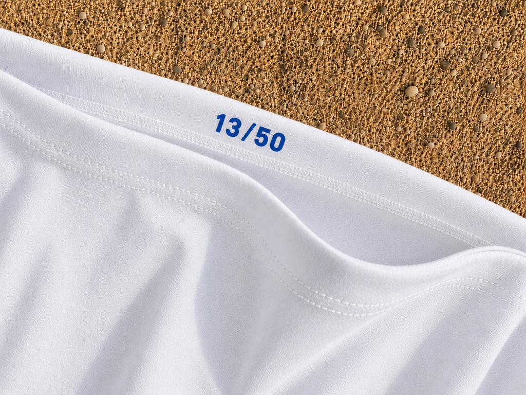 T-shirt Marseille numéroté « Summer » blanc et bleu