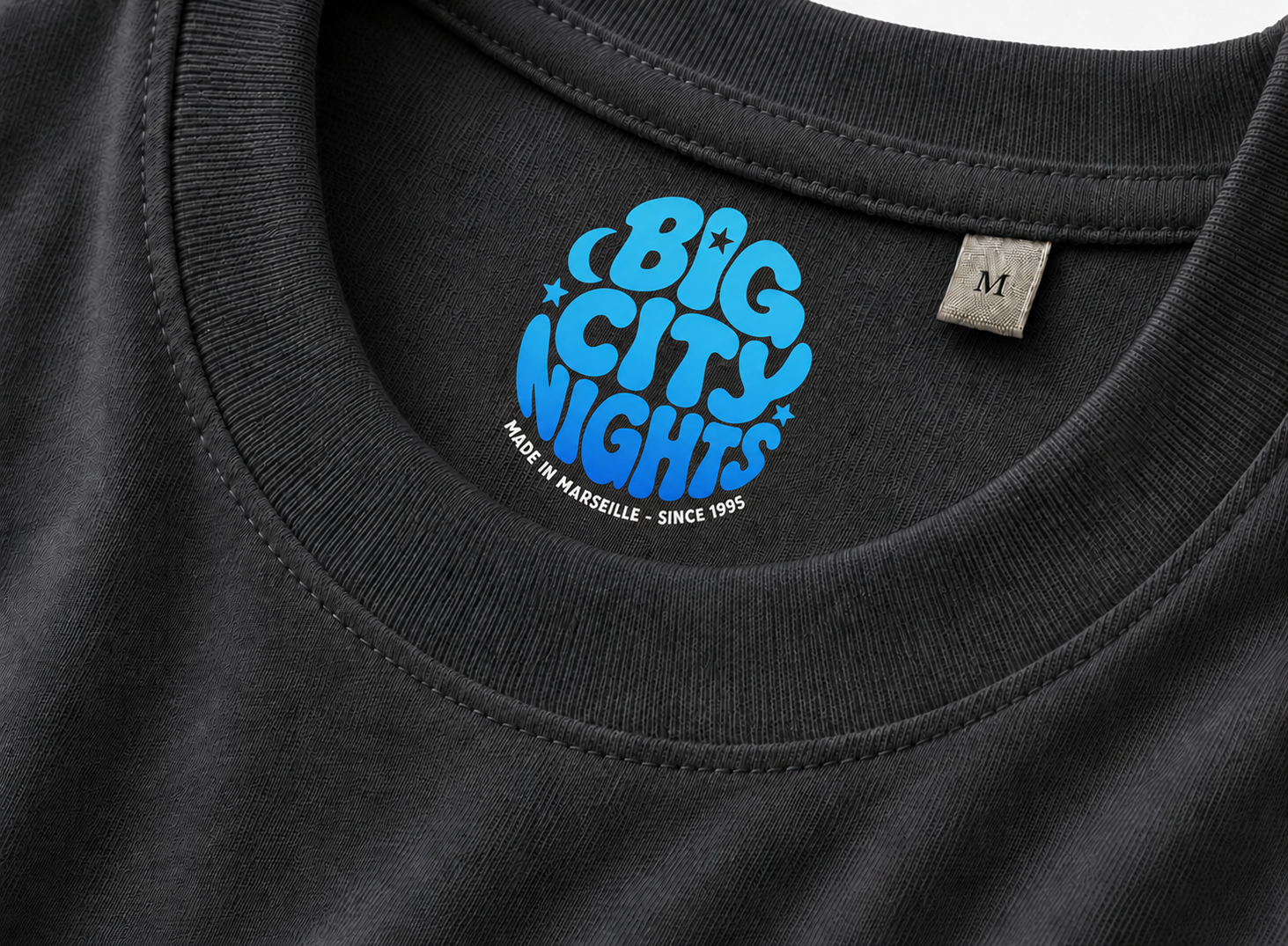T-shirt Marseille « Summer » Grey Aqua