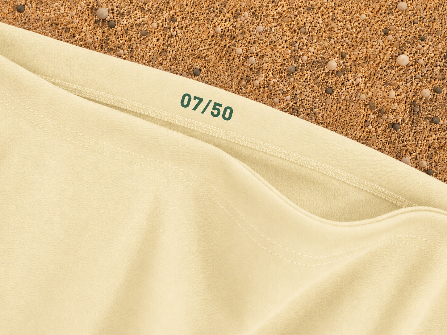 T-shirt « Summer » marseille vanilla green